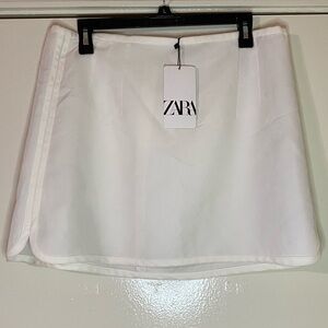 Zara White Skirt NWT XL